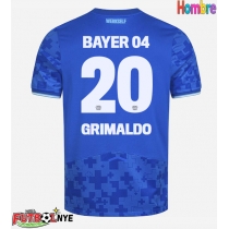 Camiseta Bayer Leverkusen Alejandro Grimaldo #20 Tercera Equipación 2025-26 manga corta